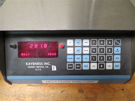 LCD Melt Flow Indexer service|dynisco melt flow indicator.